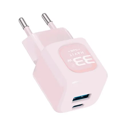 Cargador Havit Uc230 33 W Rosa