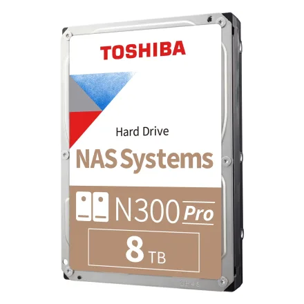 Toshiba N300 Pro Nas Sata 3 8TB