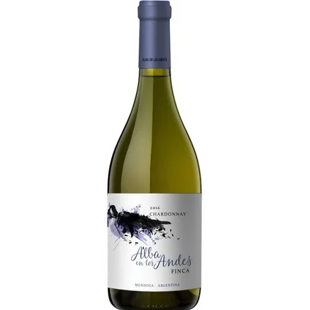 Vino Argentino Blanco Alba En Los Andes Chardonay 750ml