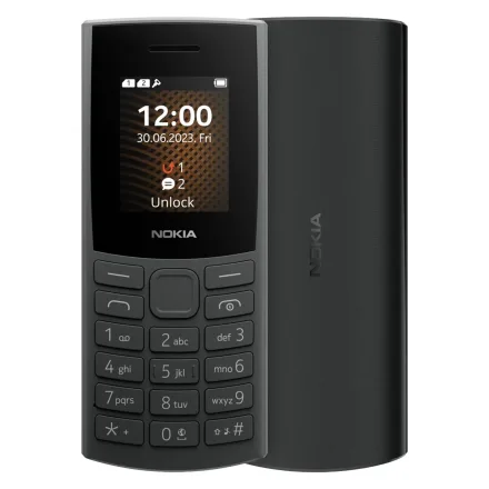 Celular Nokia 108 TA-1627 Dual SIM Tela 1.8" - Preto