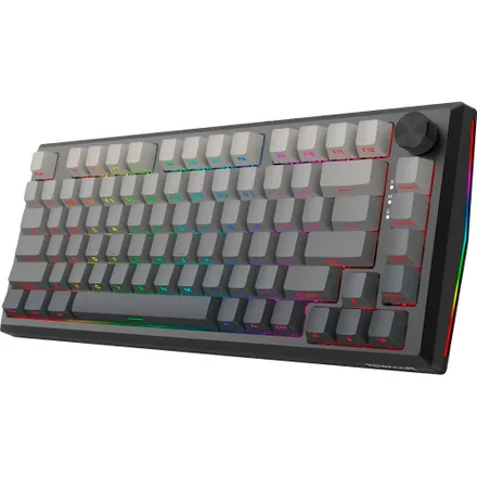 Teclado Redragon Penumbra Pro K687GG-RGB-PRO Mechanical - Grey/Black