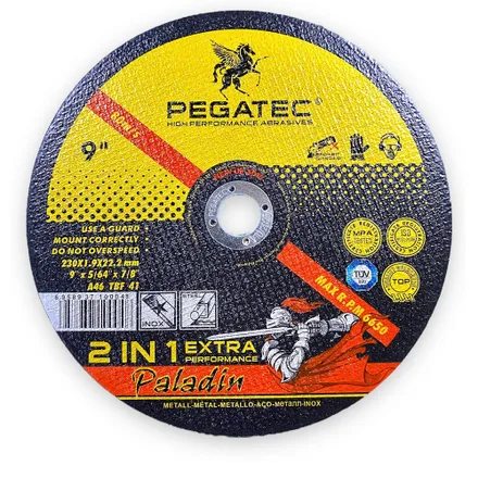 Maq Disco Corte Aco 230 22 Mm 9 T41 80M