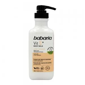Creme Corporal Babaria Milk Vit Pele Seca 500ml