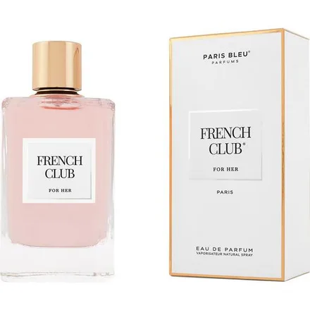 Perfume Paris Bleu French Club Her Eau Parfum Feminino 90ml