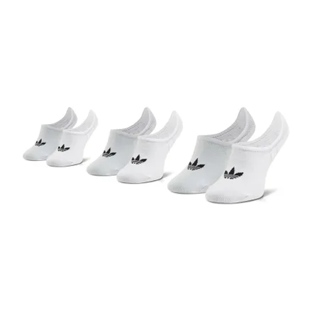 ADIDAS MEDIA LOW CUT SOCK FM0676 BLANCO(3PARES) (T) L