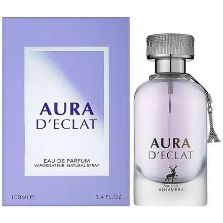 Perfume Maison Alhambra Aura Eclat Eau Parfum Feminino 100ml