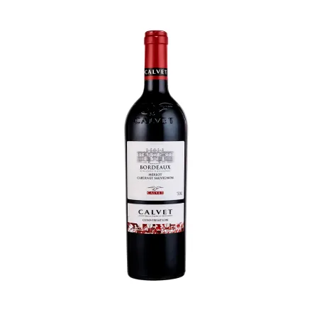 Vino Calvet Bordeaux Merlot Cabernet Sauvignon 750ml