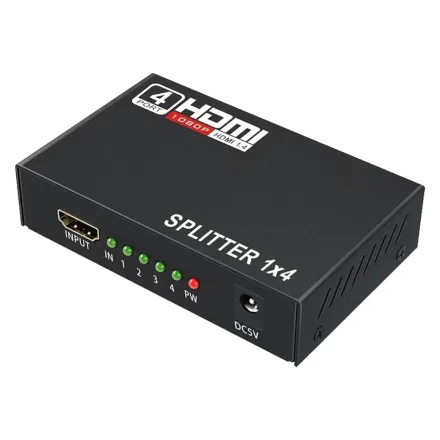 Hub Splitter Hld Hdmi 4 Portas