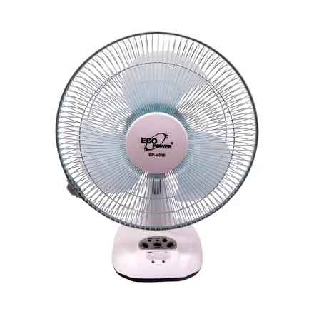 Ventilador Recargable Ecopower Ep V006 Cm Bivolt