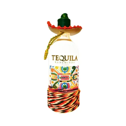 Tequila Blanco Ranchitos Con Sombrero Sin Caja 700ml