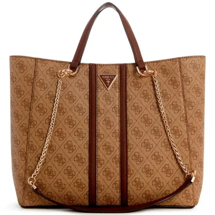 Bolsa Guess Noreen Girlfriend Carryall SG900022 Latte Logo/Brown