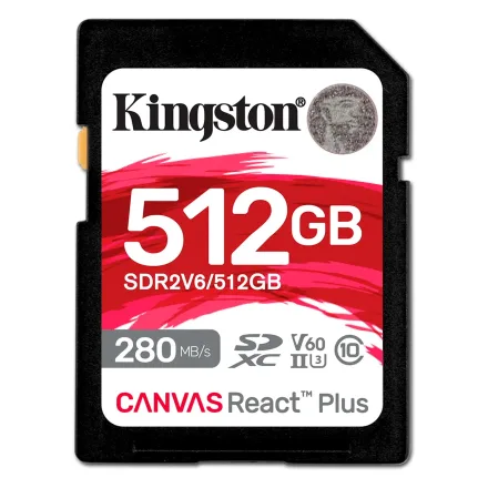Cartao Sd Canvas React Plus 512GB