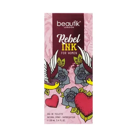 Beautik Rebel Ink Women Eau Toilette 100ml