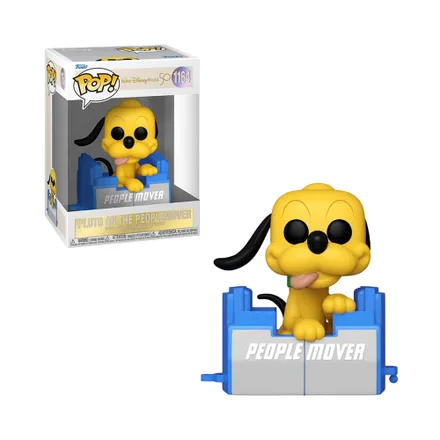 Muneco Funko Disney Walt World 50 Th Anniversary Pluto On Peoplemover 1164