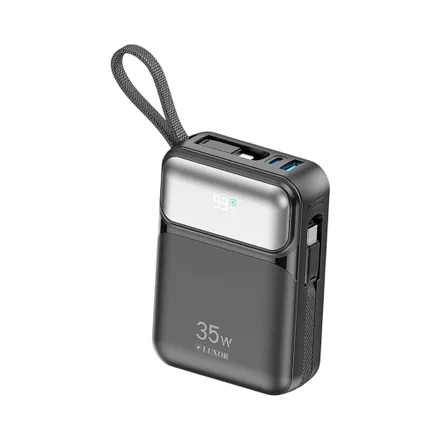 Cargador Portátil Luxor Lx 03642 B 20000 Mah 35 W