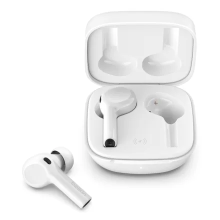 Fone De Ouvido Belkin IN-EAR SoundForm Freedom True Wireless Branco – AUC002GLWH