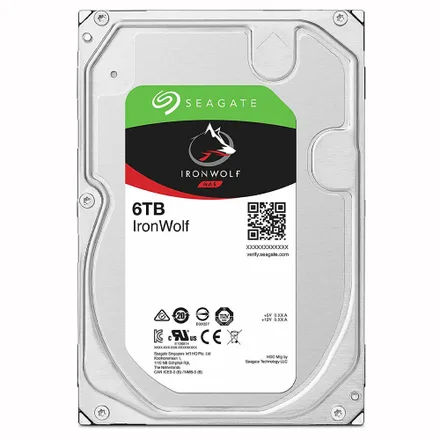 Hard Disk Interno Sistema Nas Seagate Ironwolf 5400 Rpm 6TB
