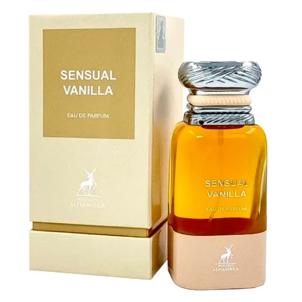 Perfume Maison Alhambra Sensual Vanilla Eau Parfum Unissex 80ml