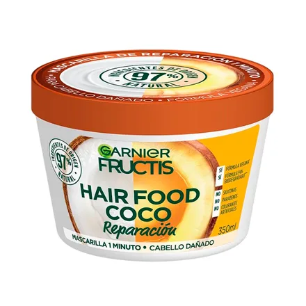 Mascarilla Capilar Garnier Hair Food Coco 350ml