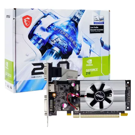 Placa Video Msi N210 MD1G Geforce Gt 210 Ddr 3 912 V809