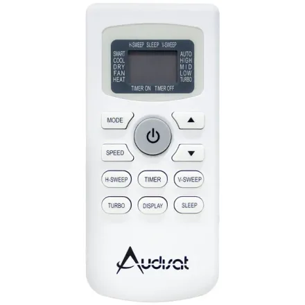 Controle Ar Condicionado Audisat Ac 12PY 12BR Inv