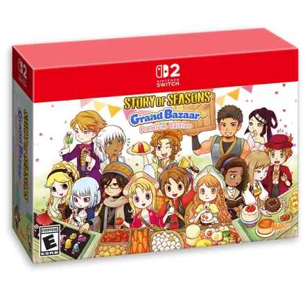 Jogo Nintendo Switch 2 Story Of Seasons Grand Bazaar
