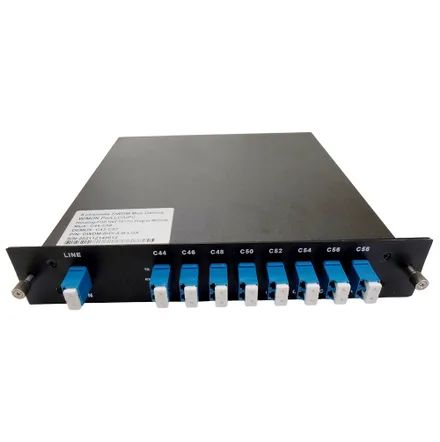 Mux Demux Dwdm Bidi 8CH C43 C58 Lc Upc Lgx Mon Fub 100g