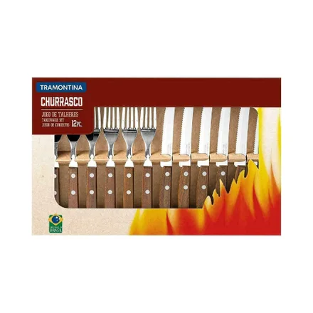 Set Cubiertos Tramontina 002 12 Piezas