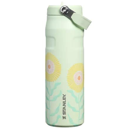 Garrafa Termica Stanley Aerolight Iceflow Bottle Honeydew Garden 473ml