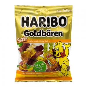 Bala Gelatina Alema Haribo Ursinhos Pacote 175g