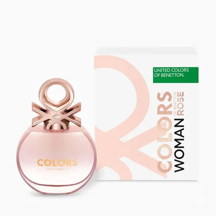 Benetton Perfume Colors Rose Woman Eau Toilette 50ml
