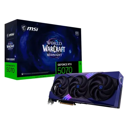 Placa Video Msi World Of Warcraft Void Oc Geforce Rtx 5070 Gddr 7