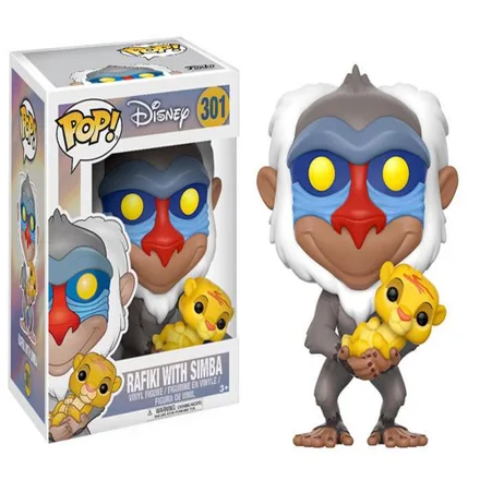Funko Pop Disney Lion King Rafiki Simba 301