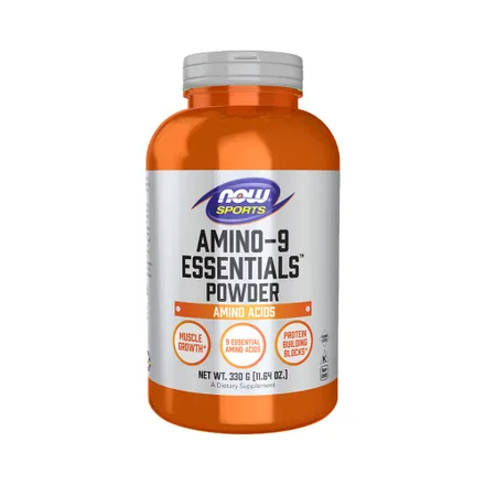 Suplemento Now Amino 9 Essentials Powder 330 Gr