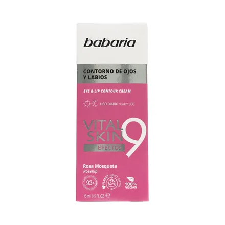 Contorno Ojos Labios Babaria 9 Efectos Vital Skin 15ml