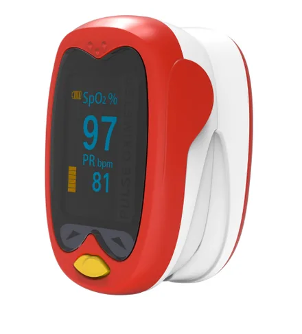 Medidor Saturacao Oximetro Pulso Pediatrico K1 Recarre
