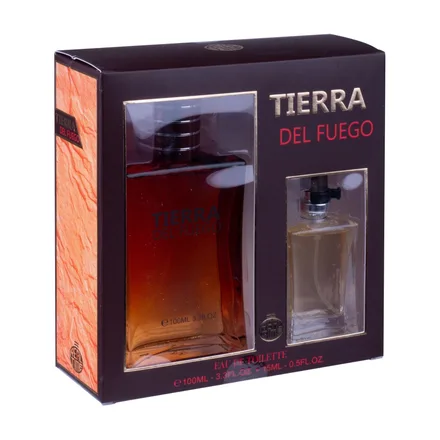 Real Time Tierra Del Fuego Masculino Eau Toilette Plus 100ml 15ml