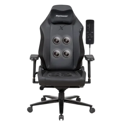 Cadeira Gamer Maxracer Heavy Hvy 14 Smi Tcdo Massageadora