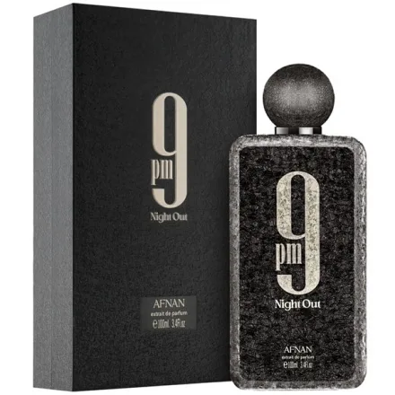 Perfume Unissex Afnan 9 Pm Night Out Extrait Parfum 100ml