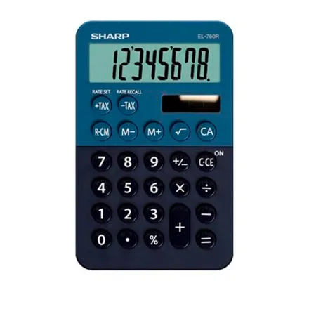 Calculadora Sharp El 8 Digitos