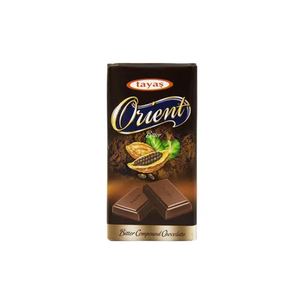 Barra Chocolate Tayas Orient Bitter 80g