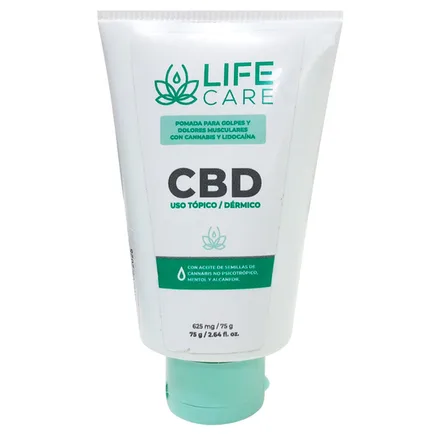 Pomada Life Care Cbd Uso Topico Dermico 75g