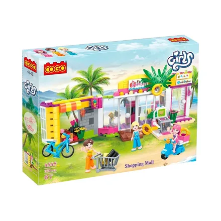 Juguete Cogo 4548 Girls Shopping Mall 376 Piezas