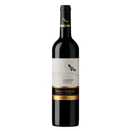 Vino Chileno Tinto Santa Alicia Reserva Carmenere 750ml