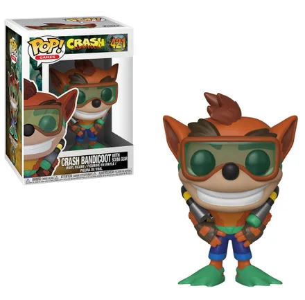 Funko Pop Crash Bandicoot Scuba 421