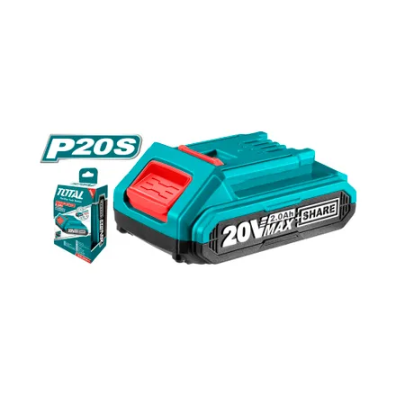 Bateria Recargable Para Herrameintas Total Tfbli20011 20 V 2.0 Ah Bitvol