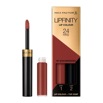 Max Factor Labial Liquido Lipfinity 1 2 191 Stay Bronzed