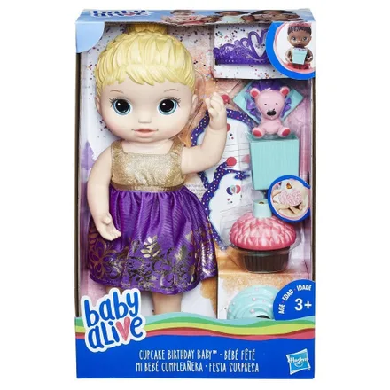 Boneca Hasbro Baby Alive Festa Surpresa Loira – E0596