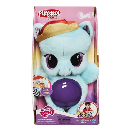 PELUCHE MY LITTLE PONY RAINBOW DASH PONY LUMINOSA B1652