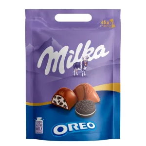 Chocolate Milka Recheio Oreo Pacote 405g
